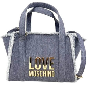 Love Moschino Tote Bags Love Moschino , Blue , Dames - ONE Size