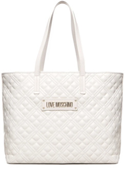 Love Moschino Tote Bags Love Moschino , White , Dames - ONE Size