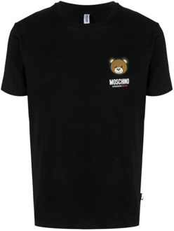 Love Moschino Zwarte T-shirts en Polos Love Moschino , Black , Dames - L,M,S,Xs