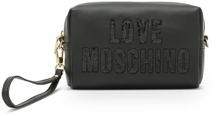 Love Moschino Zwarte tassen voor stijlvolle outfits Love Moschino , Black , Dames - ONE Size