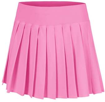 Love Pleated Rok Dames pink - XL