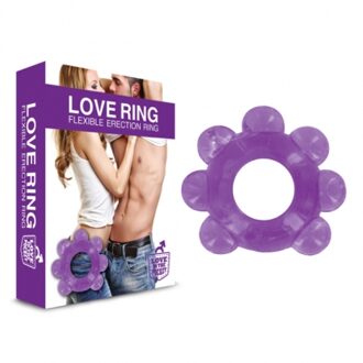 Love Ring Erection - Paars