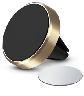 Lovebay Magnetische Telefoon Houder Stand Voor Iphone Auto Gps Air Vent Mount Magneet Stand Universele Mobiele Telefoon Ondersteuning Voor Samsung goud