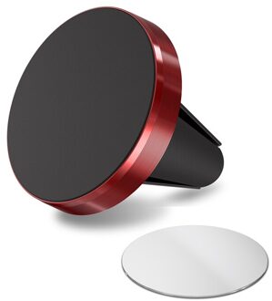 Lovebay Magnetische Telefoon Houder Stand Voor Iphone Auto Gps Air Vent Mount Magneet Stand Universele Mobiele Telefoon Ondersteuning Voor Samsung Rood
