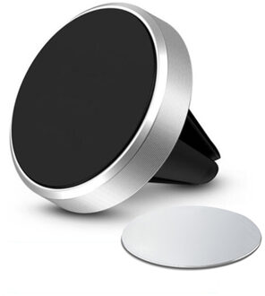 Lovebay Magnetische Telefoon Houder Stand Voor Iphone Auto Gps Air Vent Mount Magneet Stand Universele Mobiele Telefoon Ondersteuning Voor Samsung Zilver