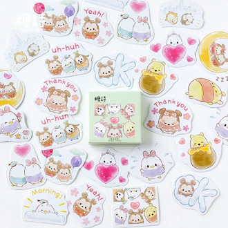 Lovely cartoon baby egg baby Mini Paper Sticker Decoration Diy Ablum Diary Scrapbooking Label Sticker Kawaii Stationery