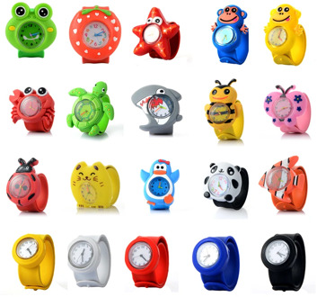 Lovely Kids Watch Sport Children Watches 3D Cartoon Animal Quartz Wristwatches silica strap Smart Baby Girl Student Clock Watch