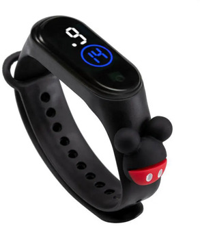 Lovely Students LED Contracted Sports Bracelet Children Watch Electronic Kids Watches Cartoon Doll Birthday Christmas Gift