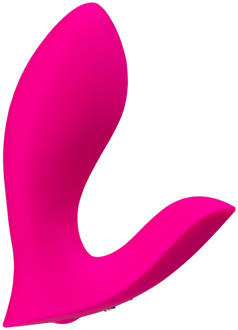 Lovense Flexer - Bluetooth Draagbare Vinger Vibrator - Roze