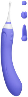 Lovense Hyphy - Afstandsbediening Dubbelzijdige Vibrator met Accessoires - Paars