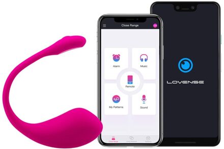 Lovense Lush 2.0 - Draagbare Bullet Vibrator - Roze