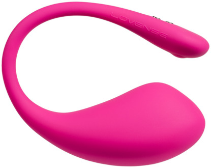 Lovense Lush 3 - Krachtige App-gestuurde Draagbare G-spot Ei Vibrator - Roze