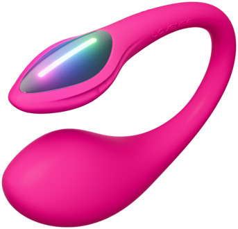 Lovense Lush Mini - Krachtige Afstandsbediende Draagbare G-Spot Ei Vibrator - Roze