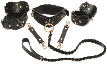 Lover's Restraints Set - Zwart - Lover's Restraints Set - Zwart