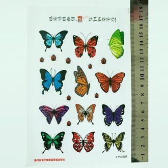 Lovley Vlinder Muurstickers Koffer Laptop Decoratie Home Decor Art Pvc Vinyl Diy Behang Little