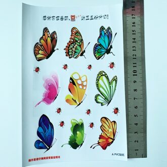 Lovley Vlinder Muurstickers Koffer Laptop Decoratie Home Decor Art Pvc Vinyl Diy Behang Little