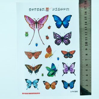 Lovley Vlinder Muurstickers Koffer Laptop Decoratie Home Decor Art Pvc Vinyl Diy Behang Little