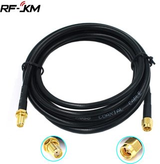 Low Loss Extension Antenna Cable SMA Male to SMA Female RG58 50 ohm Coax Cable