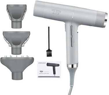 Low Noise Professional Hair Dryer Negative Ion Hot Cold Air Blow Dryer Intelligent Memory Function Hairdryer 3 Wind Speed 1600W