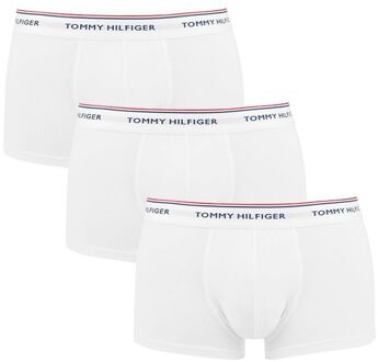 low rise trunk (3-pack) - lage heren boxers kort - wit -  Maat: XXL