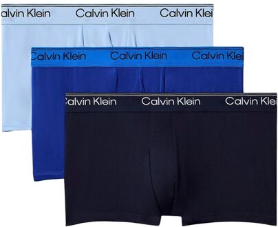 Low Rise Trunk Boxershorts Heren (3-pack) - M