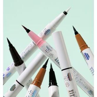 Low Saturation Eyeliner Pen - 3 Colors #04 Tea Brown - 0.6ml