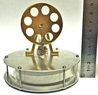 Low Temperature Stirling Engine Model Steam Power Scientific Production Physical Experiment Toy Birthday Present