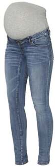 low waist slim fit zwangerschapsjeans lichtblauw - 27-34