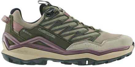 Lowa Maddox Pro GTX Lo Wandelschoenen Dames 39.5 Beige
