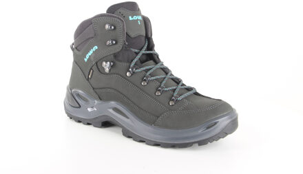 Lowa Renegade GTX Mid S Wandelschoen Dames Donkergrijs Asphalt - 37, 37.5, 38, 39, 39.5, 40, 41, 41.5, 42