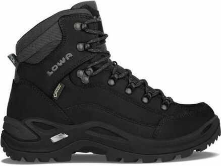 Lowa Renegade GTX Mid  Wandelschoenen - Maat 38 - Vrouwen - zwart/donker grijs