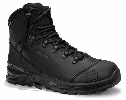 Lowa Werkschoen Leandro Work LX PRO GTX Mid 5880 S3 | Zwart | Maat 40 - 4063606279450