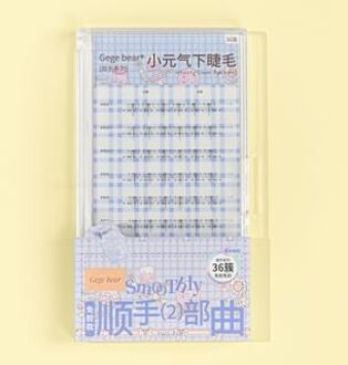 Lower Eyelashes- 6 Types #04 Vitolity - 36 Clusters