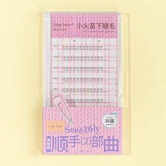 Lower Eyelashes- 6 Types #06 Little Flames - 36 Clusters