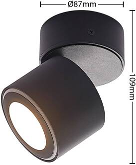 Lowie LED spot, 1-lamp, zwart