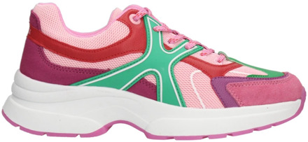 Loyce Sneaker Dames Roze/Multi