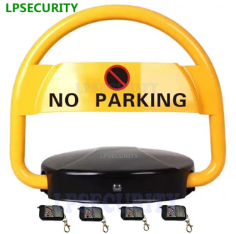 LPSECURITY 4 remote controls PARKING BARRIER lock CAR BOLLARD VEHICLE DRIVEWAY CAR SAFETY SECURITY car space reserved