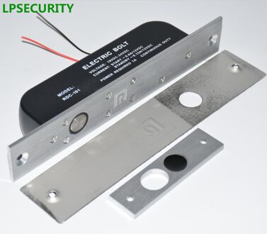 Lpsecurity Lage Temperatuur Timer Elektrische Bolt Deurslot 2 Lijn Dc 12V Inductie Elektronische Deurslot Toegangscontrole systeem