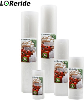 LQRERIDE Vacuum Sealer Bags Keeping Food Fresh 12+15+20+25+28cm*500cm Rolls/Lot Bags For Household Food