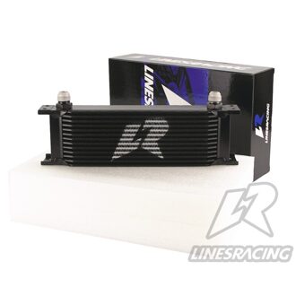 Lr Universele 13Row AN10 Motor Transmissie 248 Mm Oliekoeler 3/4 "UNF16 Zwart/Zilver