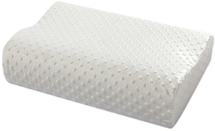 Lrea 40*25 Cm Orthopedische Nek Kussen Fiber Trage Rebound Memory Foam Cervicale Gezondheidszorg Orthopedische Latex