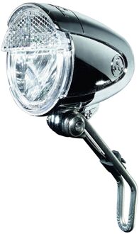 LS 583 Bike-i Retro koplamp zilver Zilverkleurig