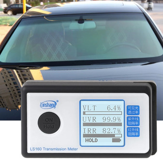 LS160 Portable Solar Film Transmission Meter Window Tint VLT UV IR Rejection