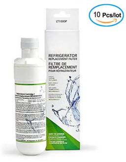 LT1000P Refrigerator Water Filter Replacement , Compatible with LG LT1000P, MDJ64844601, Kenmore 46-9980, 9980 10 Pack