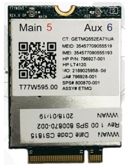 lt4120 LTE/EVDO/HSPA+ SnapdragonT X5 LTE mobile broadband module - small