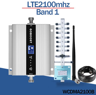 Lte 2100 Signaal Booster Lcd Display Mini Booster Versterker 3G Cellulaire Versterker Wcdma 2100Mhz Mobiele Mobiele Telefoon Signaal repeater WCDMA2100B