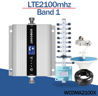 Lte 2100 Signaal Booster Lcd Display Mini Booster Versterker 3G Cellulaire Versterker Wcdma 2100Mhz Mobiele Mobiele Telefoon Signaal repeater WCDMA2100X