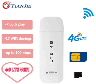 LTE Sim Card Data USB Router 3G/4G Wifi Router Wireless USB Car modem 4G wifi Sim Card Stick Mobile Hotspot/Dongle роутер wi fi