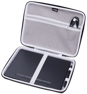 Ltgem Eva Hard Case Fit Voor Wacom Intuos Draadloze Grafische Medium Tablet, maat 10.4 "X 7.8" (CTL6100)