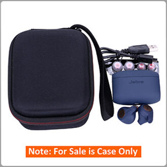 Ltgem Eva Waterdichte Shockproof Carrying Hard Case Voor Jabra Elite Actieve 65T Alexa Enabled Echte Draadloze Sport Oordopjes